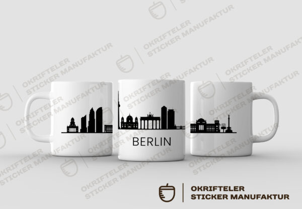 Motivtasse - Skyline BERLIN