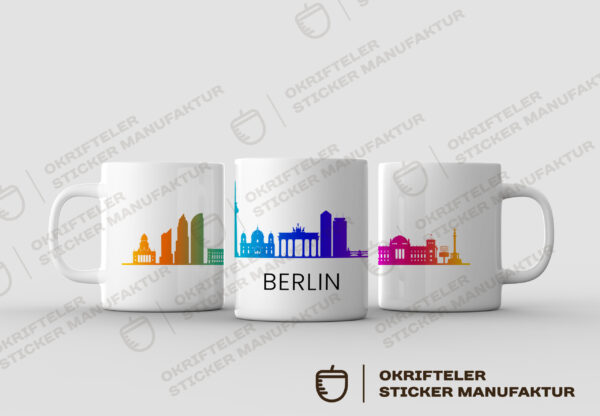 Motivtasse - Skyline BERLIN – Bild 2