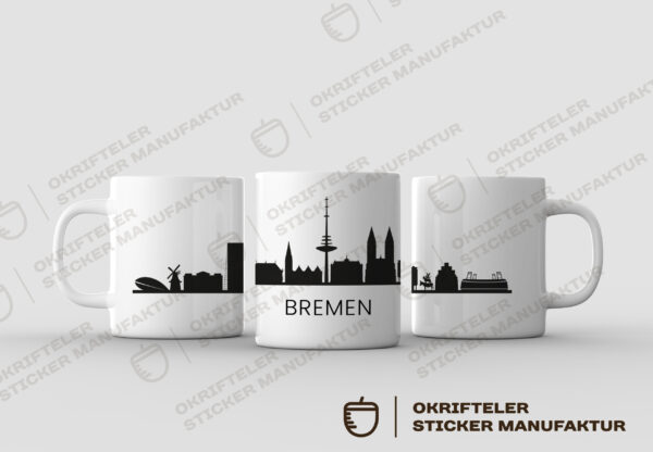 Motivtasse - Skyline BREMEN