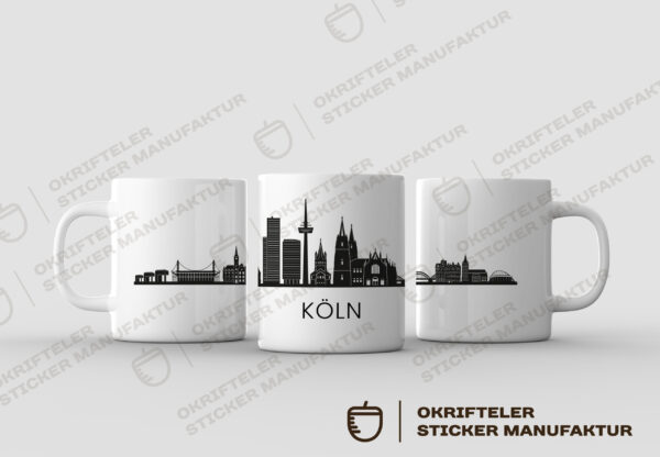 Motivtasse - Skyline KÖLN