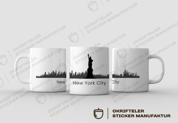 Motivtasse - Skyline New York City