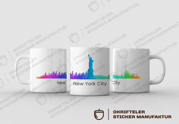 Motivtasse - Skyline New York City – Bild 2