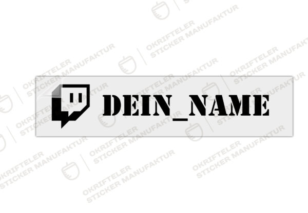 Twitch Sticker mit deinem Namen – Bild 4