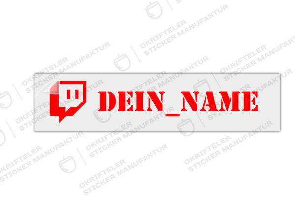 Twitch Sticker mit deinem Namen – Bild 5