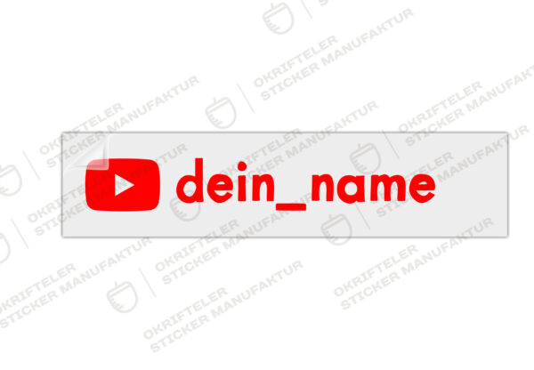 YouTube Sticker mit deinem Namen – Bild 10