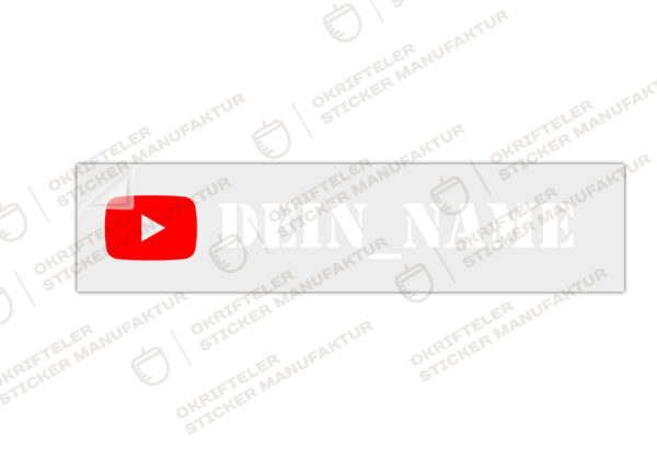 YouTube Sticker mit deinem Namen – Bild 5