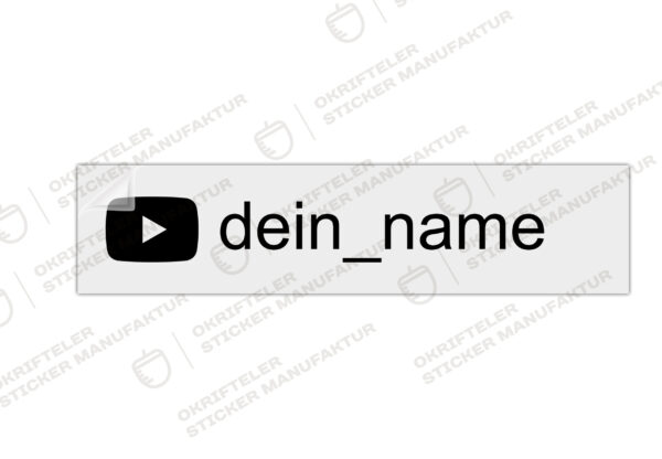 YouTube Sticker mit deinem Namen – Bild 9