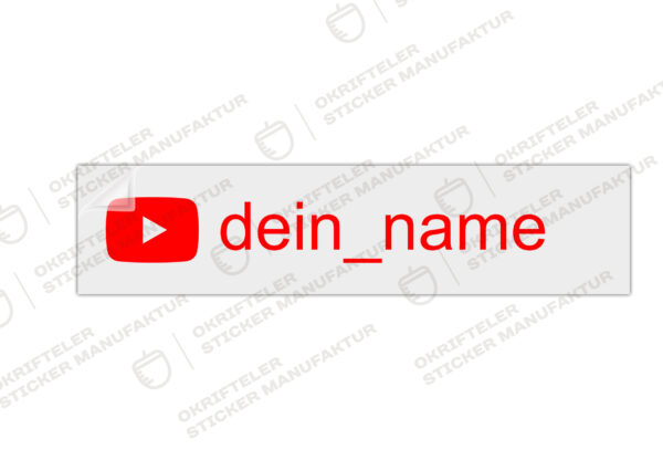 YouTube Sticker mit deinem Namen – Bild 12